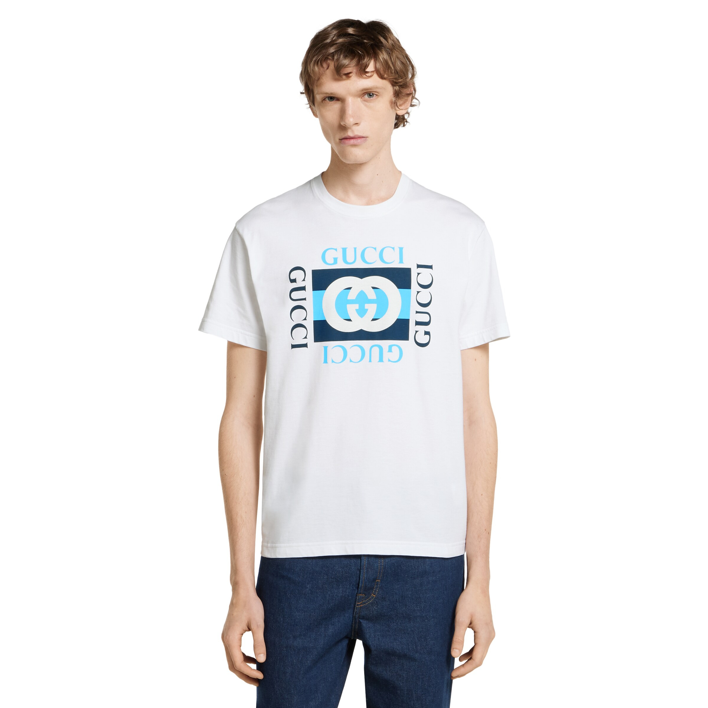 Printed cotton jersey T-shirt - 3