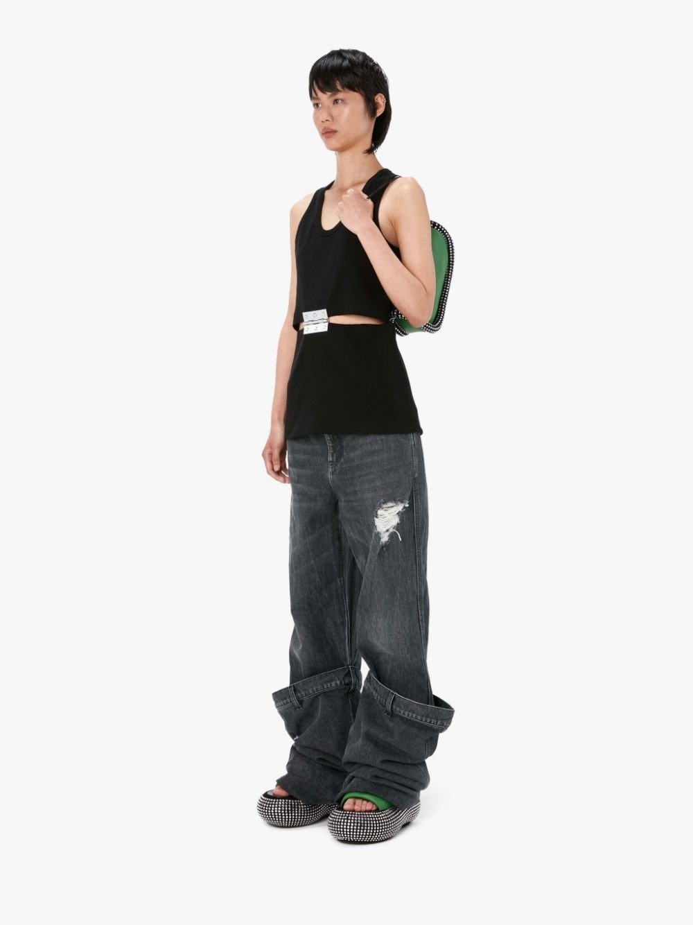 BUCKET DENIM JEANS - 5