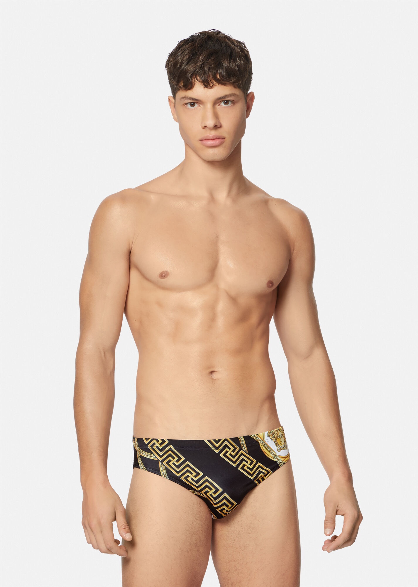 La Coupe Des Dieux Print Swim Briefs - 2