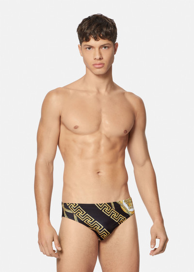 VERSACE La Coupe Des Dieux Print Swim Briefs outlook