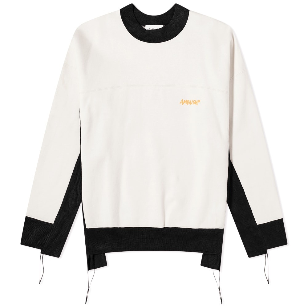 Ambush Panel Fleece Logo Sweat - 1