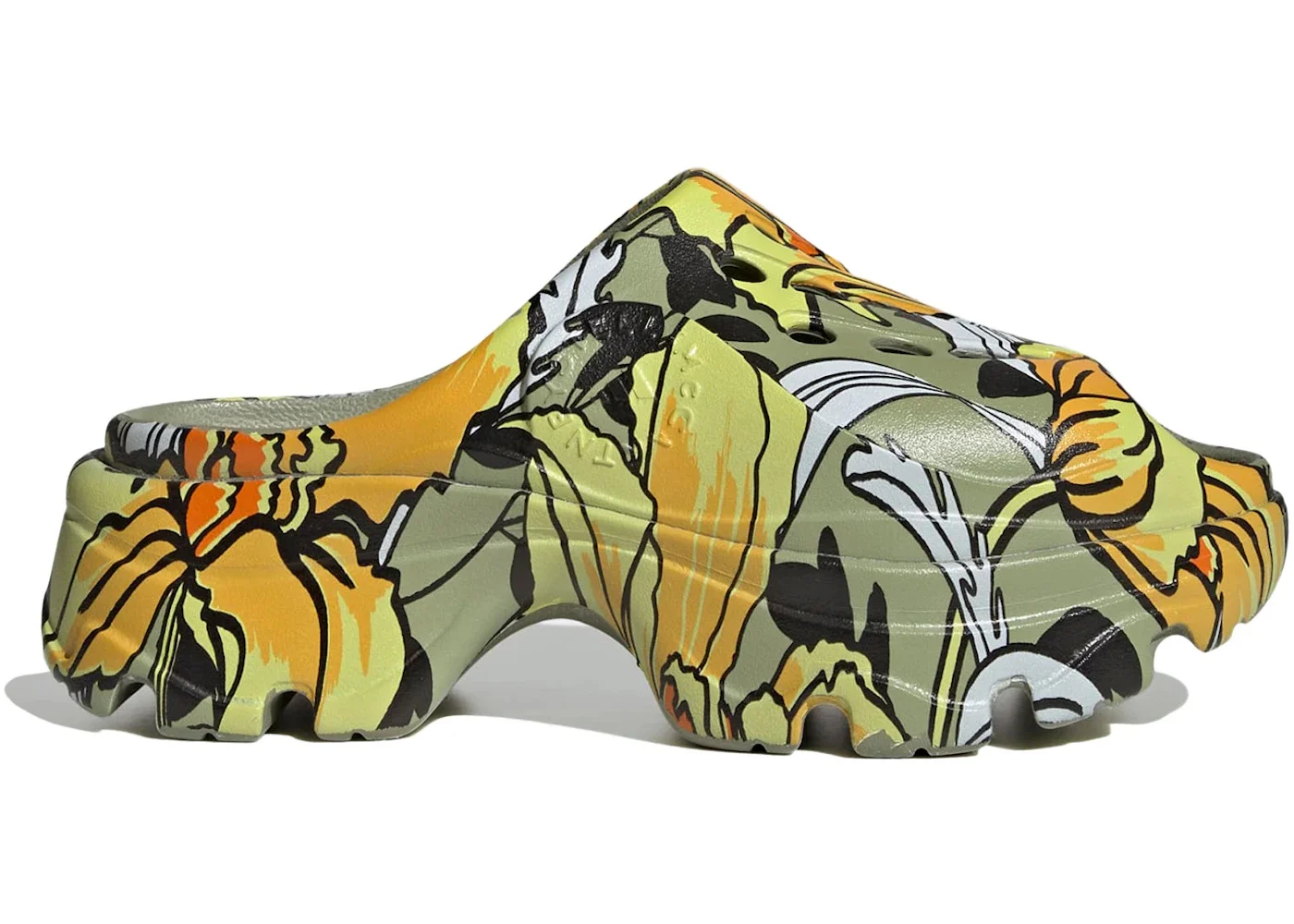 adidas Clog Stella McCartney Floral Tent Green - 1