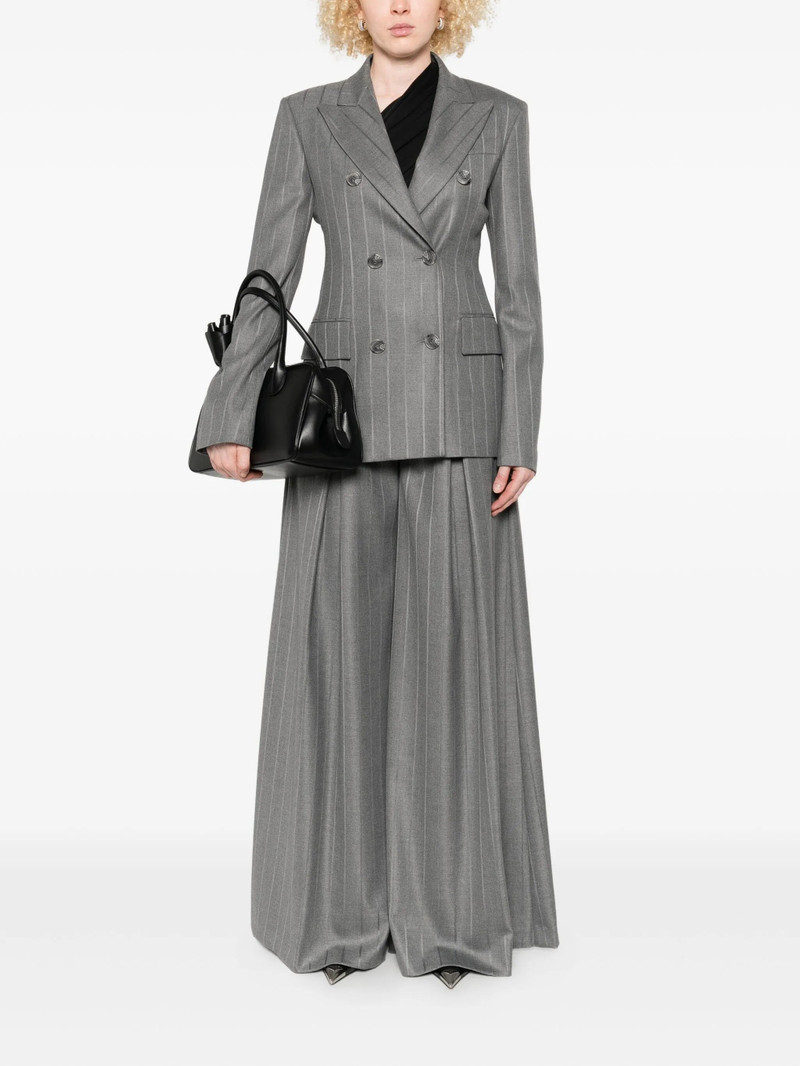 The Andamane Pinstripe Double-breasted Blazer 3