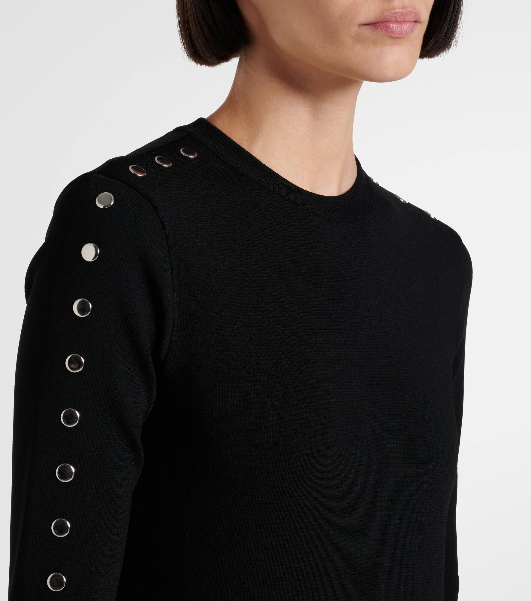 Knitted midi dress - 4
