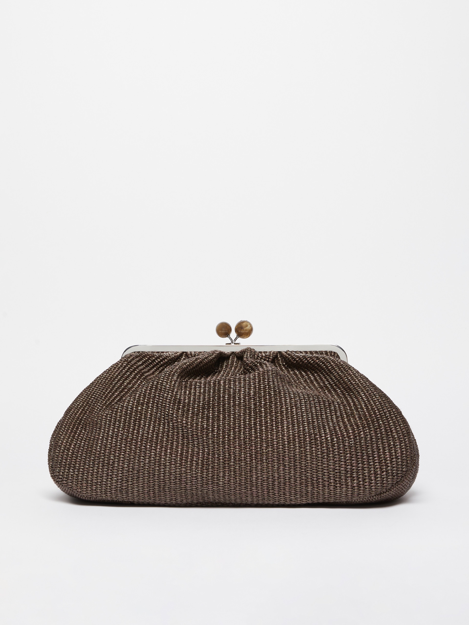NABARRO Large raffia-effect Pasticcino bag - 3