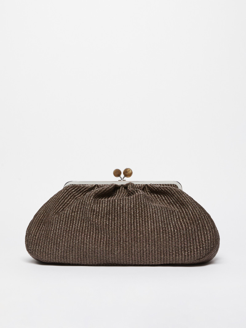 NABARRO Large raffia-effect Pasticcino bag 3