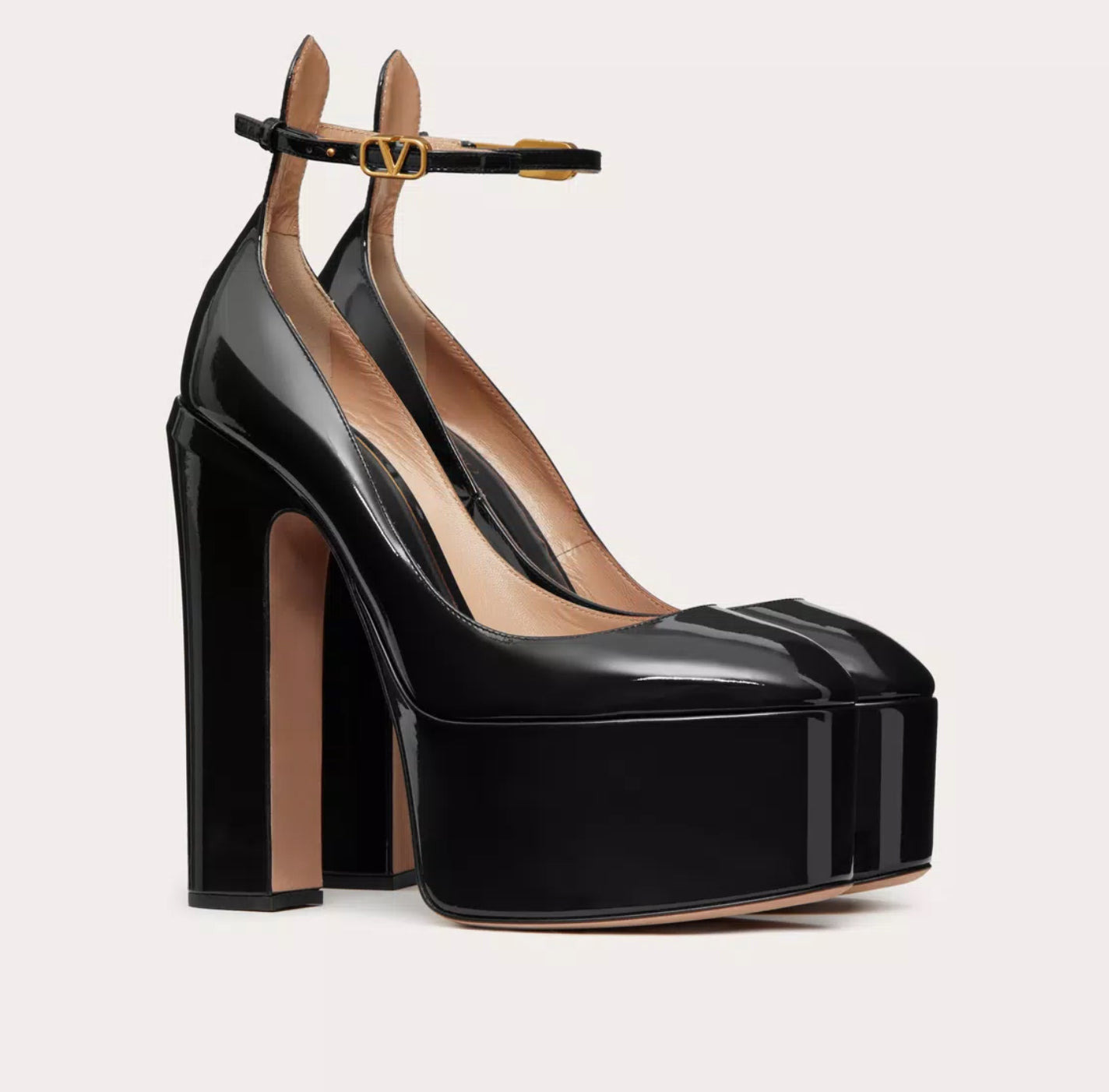 Valentino Tan-Go 155mm Platform Pumps - 2