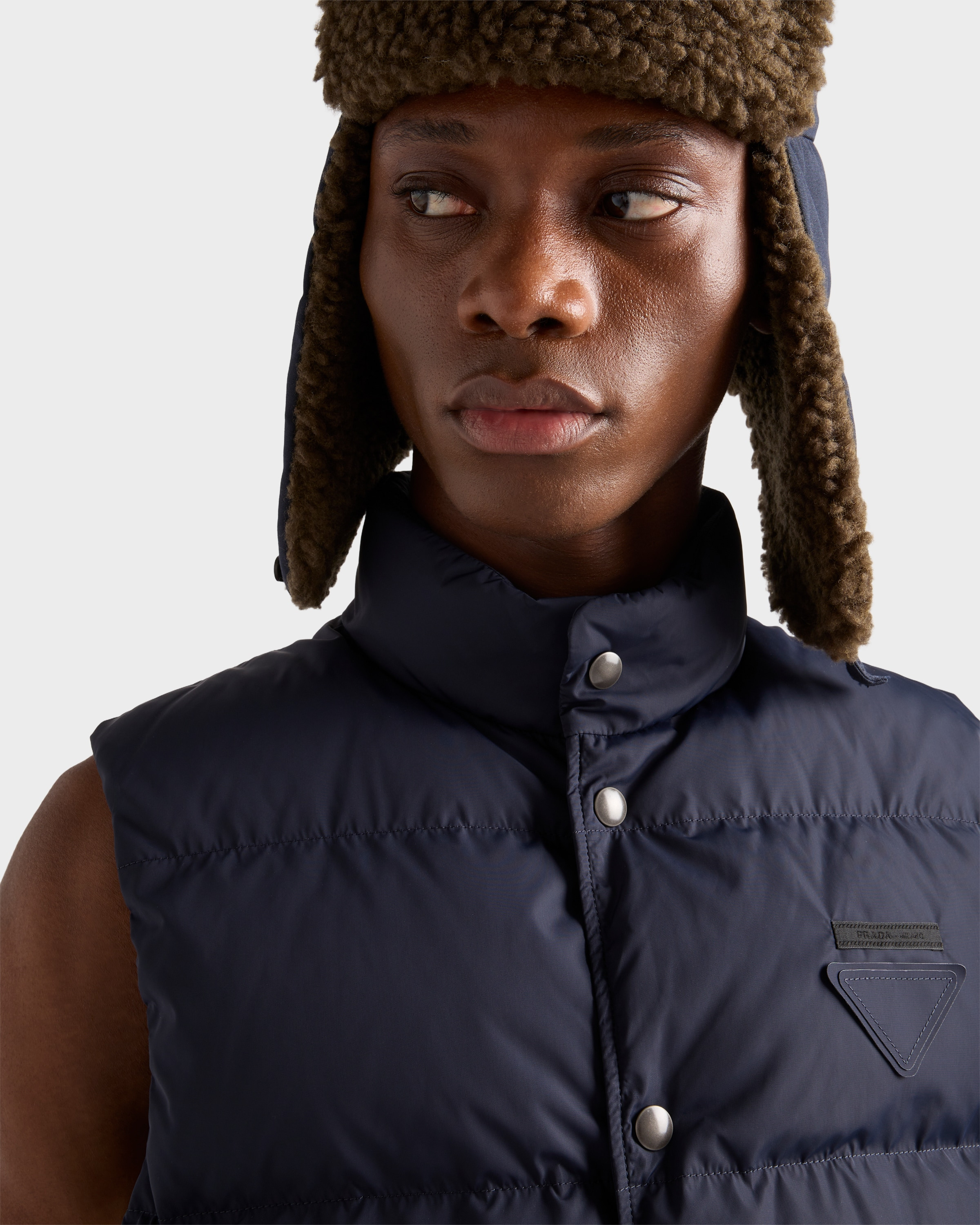 Re-Nylon puffer vest - 4