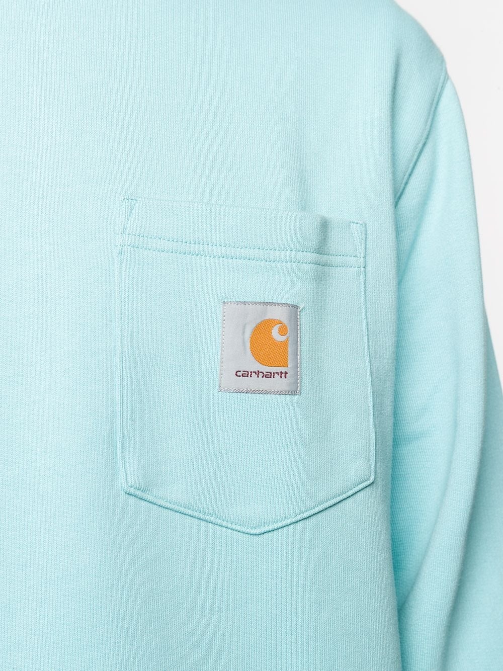 patch-pocket sweatshirt  - 5