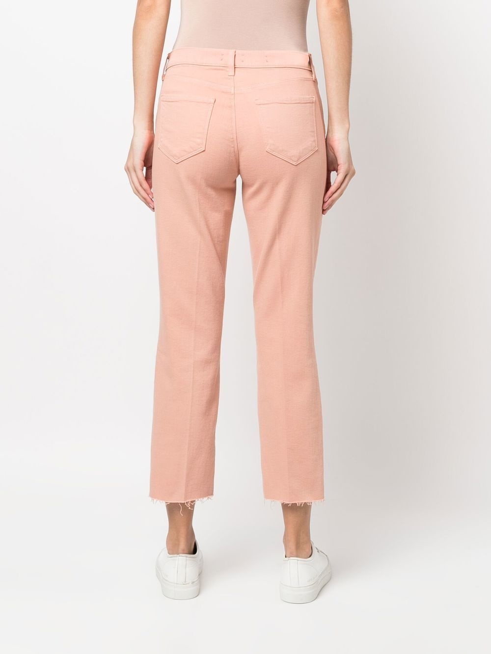 low-waist cropped jeans - 4