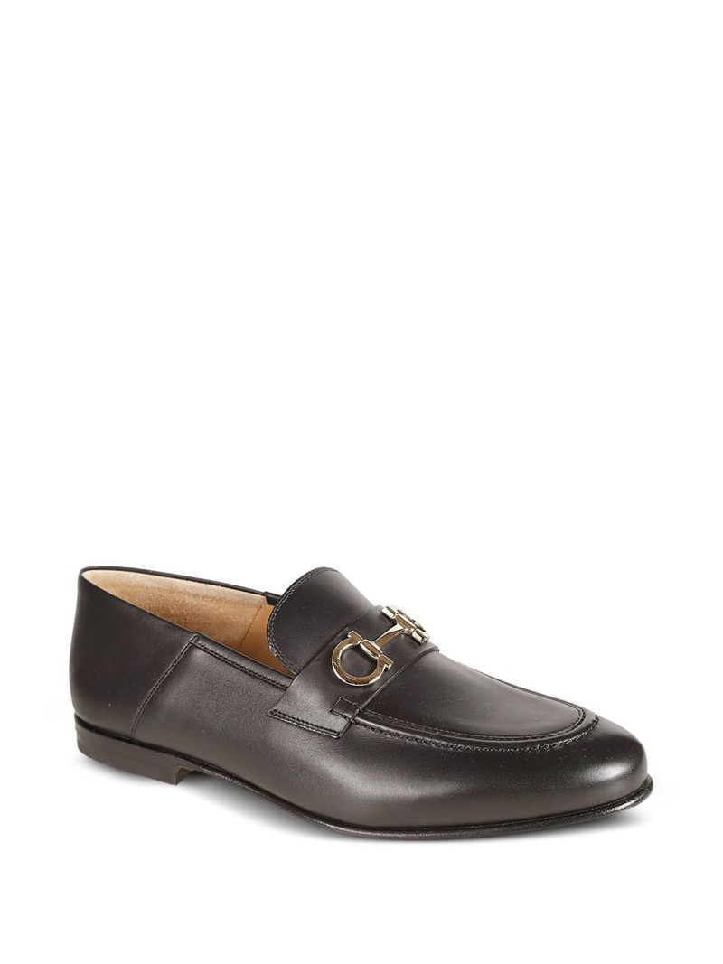 FERRAGAMO Gancini-detail loafers outlook