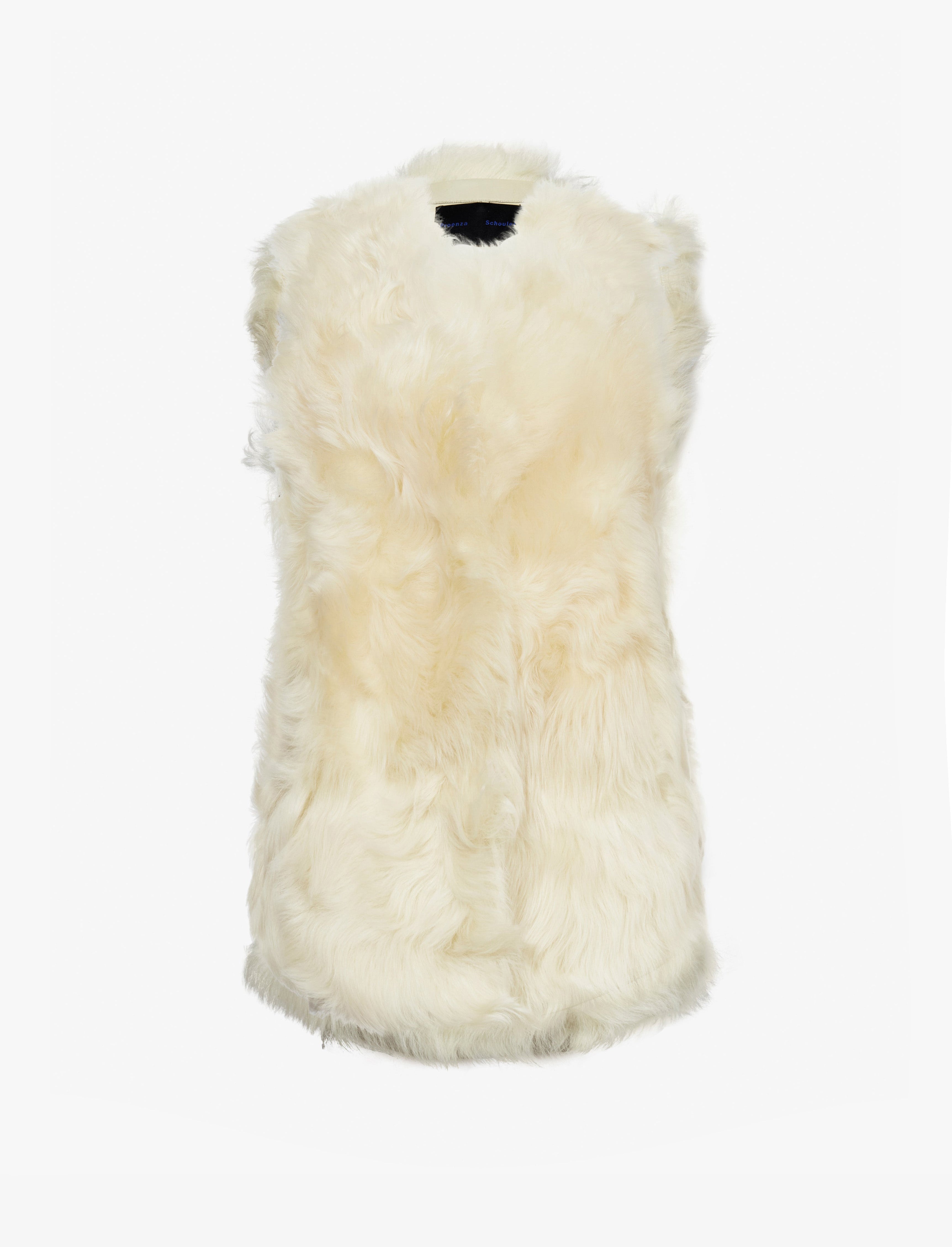Aubrey Vest in Shearling - 1