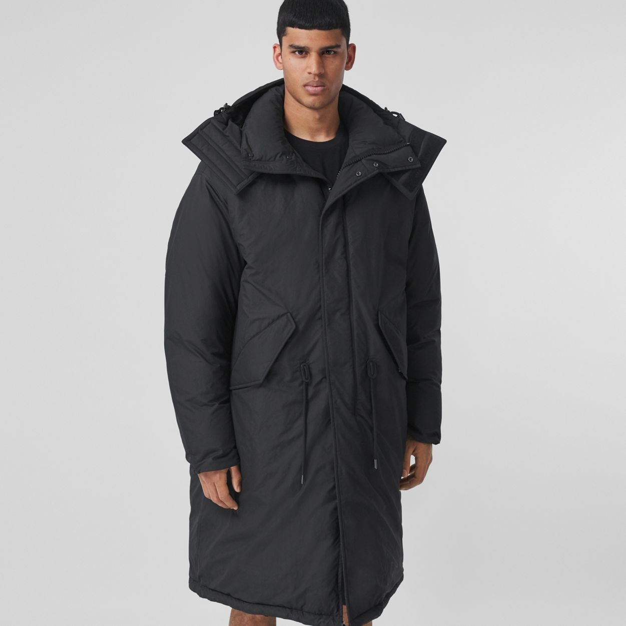 Detachable Hood Down-filled Parka - 8