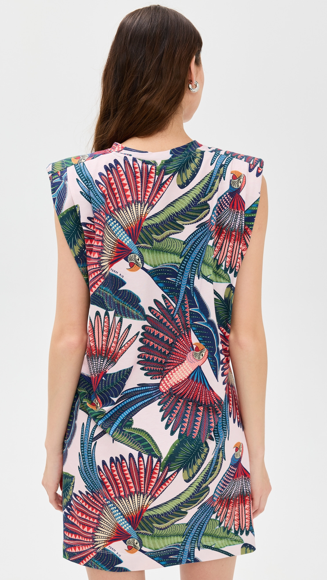 Macaw Flight Mini T-Shirt Dress - 2