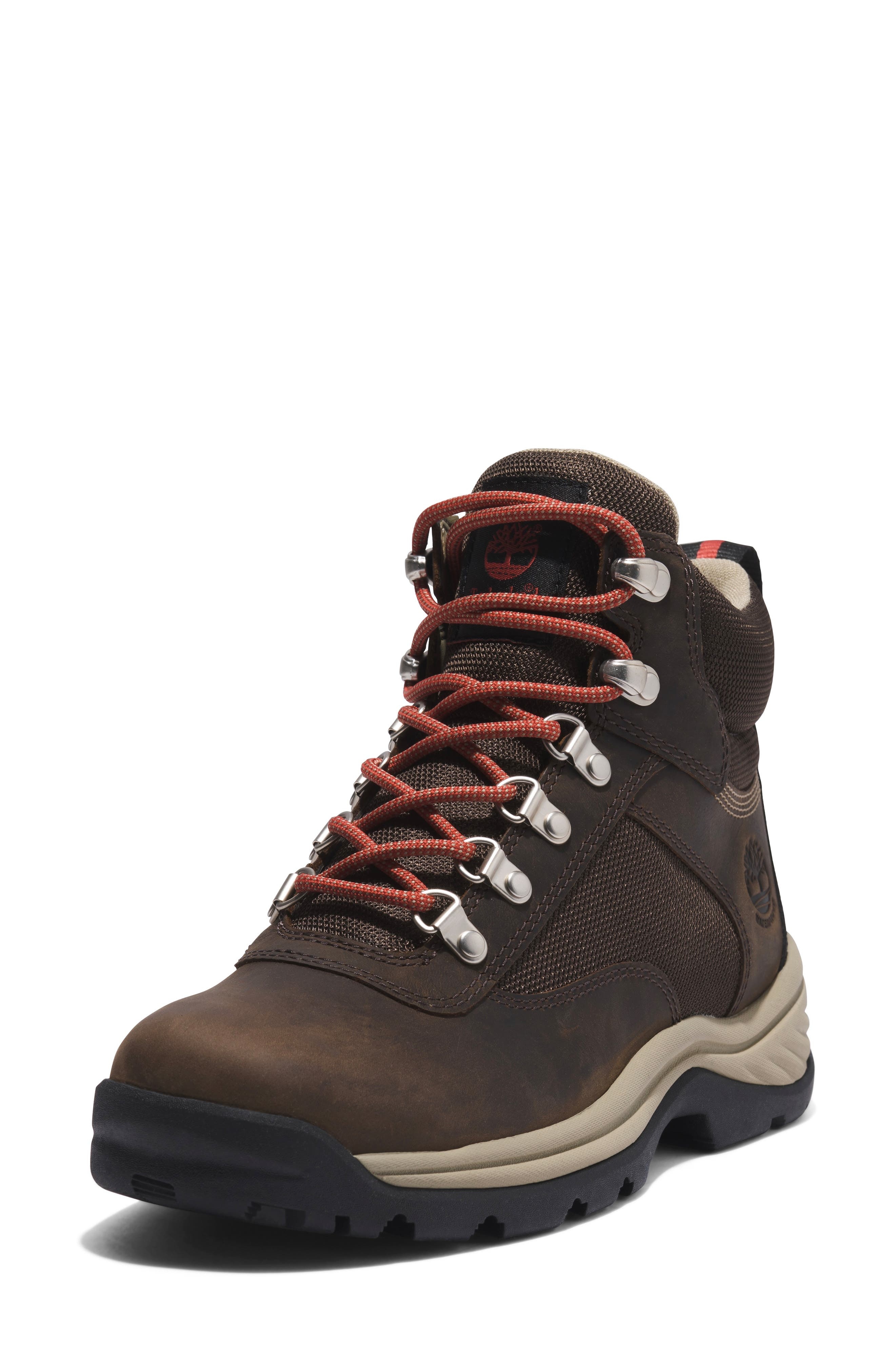 Timberland Ledge Mid Waterproof Hiking Boot in Chocolate Brown at Nordstrom - 8