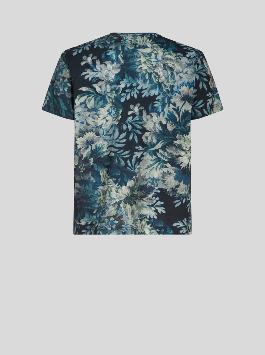 FLORAL PRINT T-SHIRT - 5