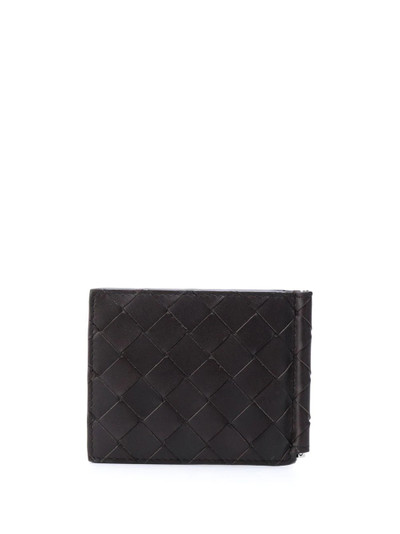 Bottega Veneta Intrecciato-weave wallet outlook