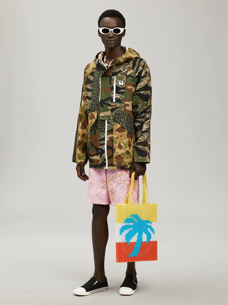 Palm Angels SHORT PARKA PXP MIXED PRINT outlook