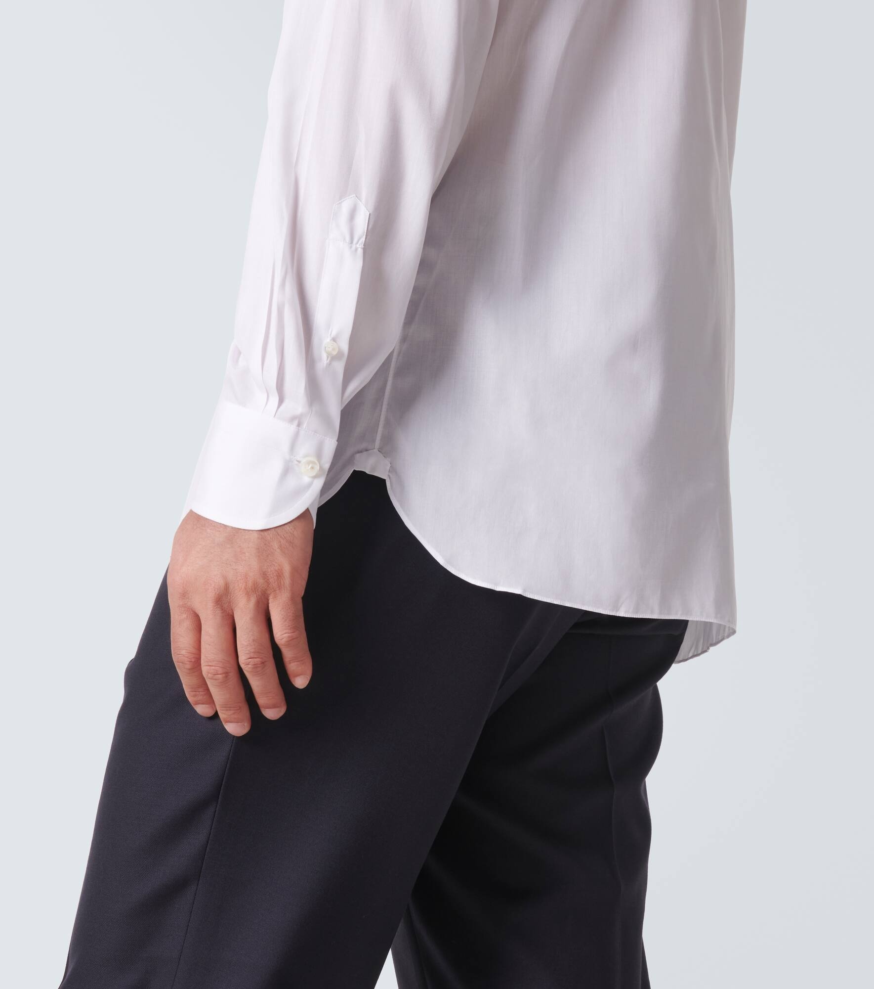 Cotton poplin shirt - 6