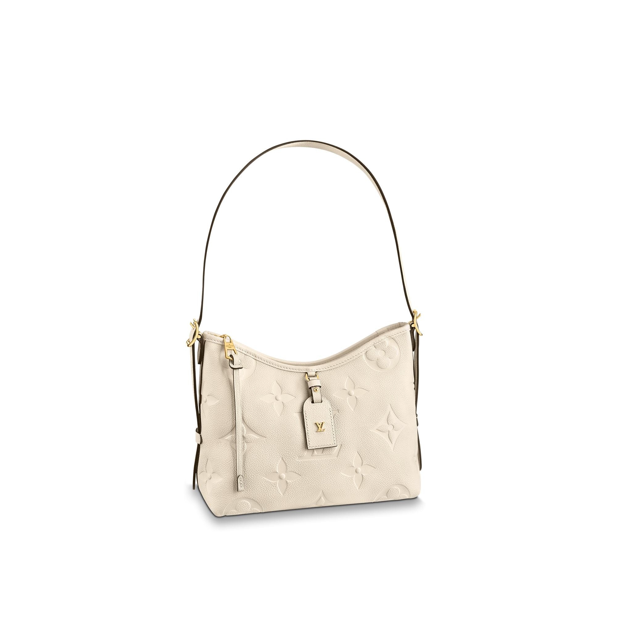 Louis Vuitton Carryall PM Bag, Beige, One Size