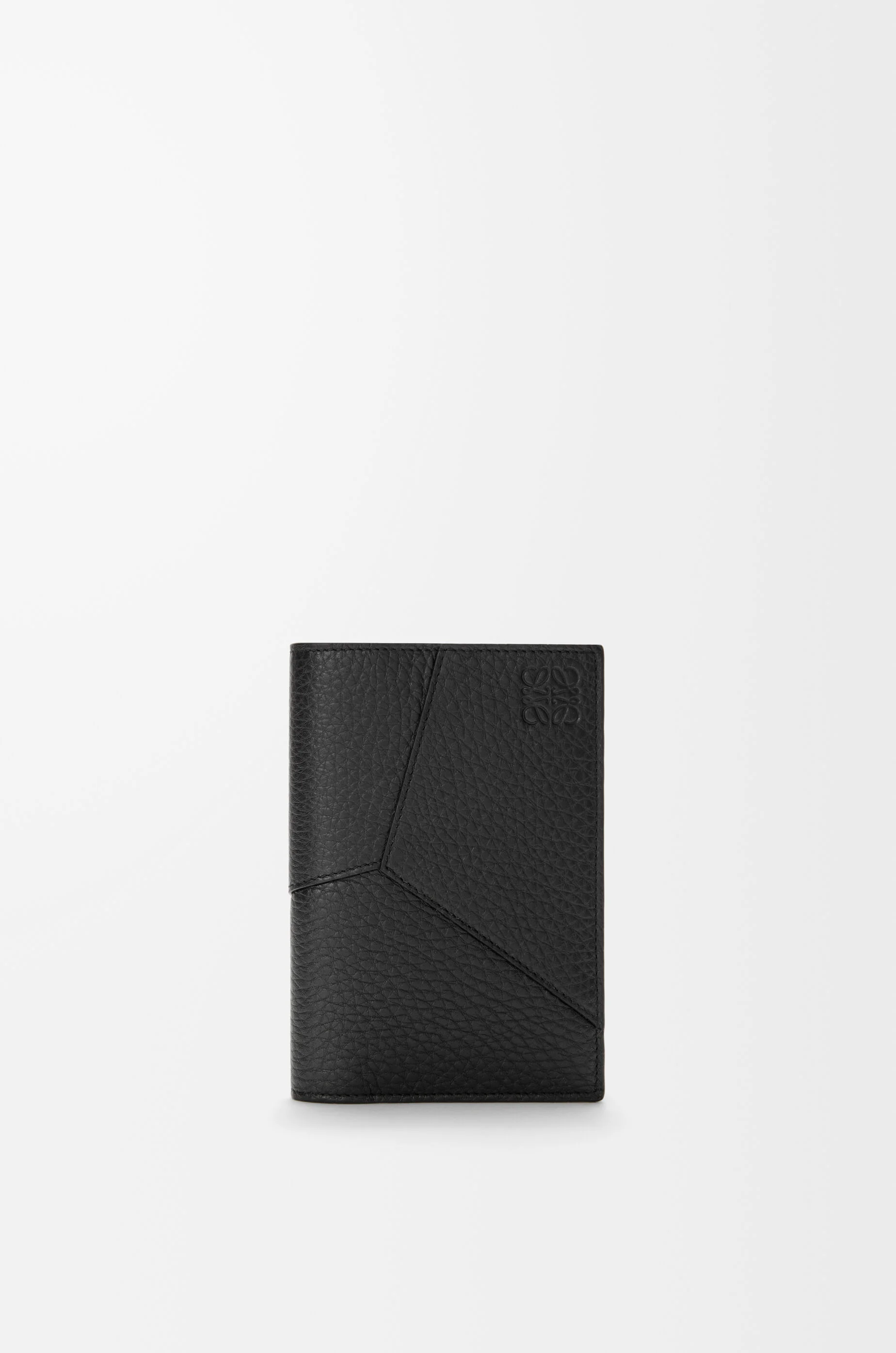 Puzzle passport cover in supple grained calfskin - 1