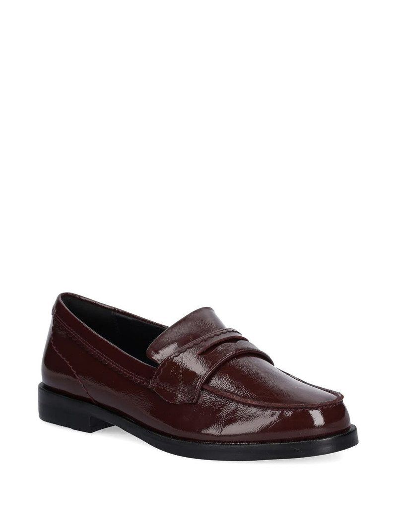 Clarks Originals panelled penny loafers outlook