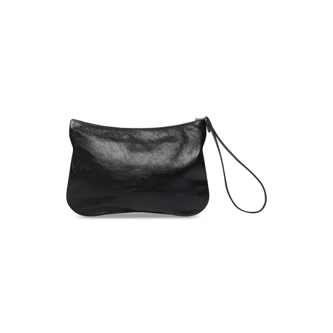 Women's Le Cagole Large Pouch in Black - 4