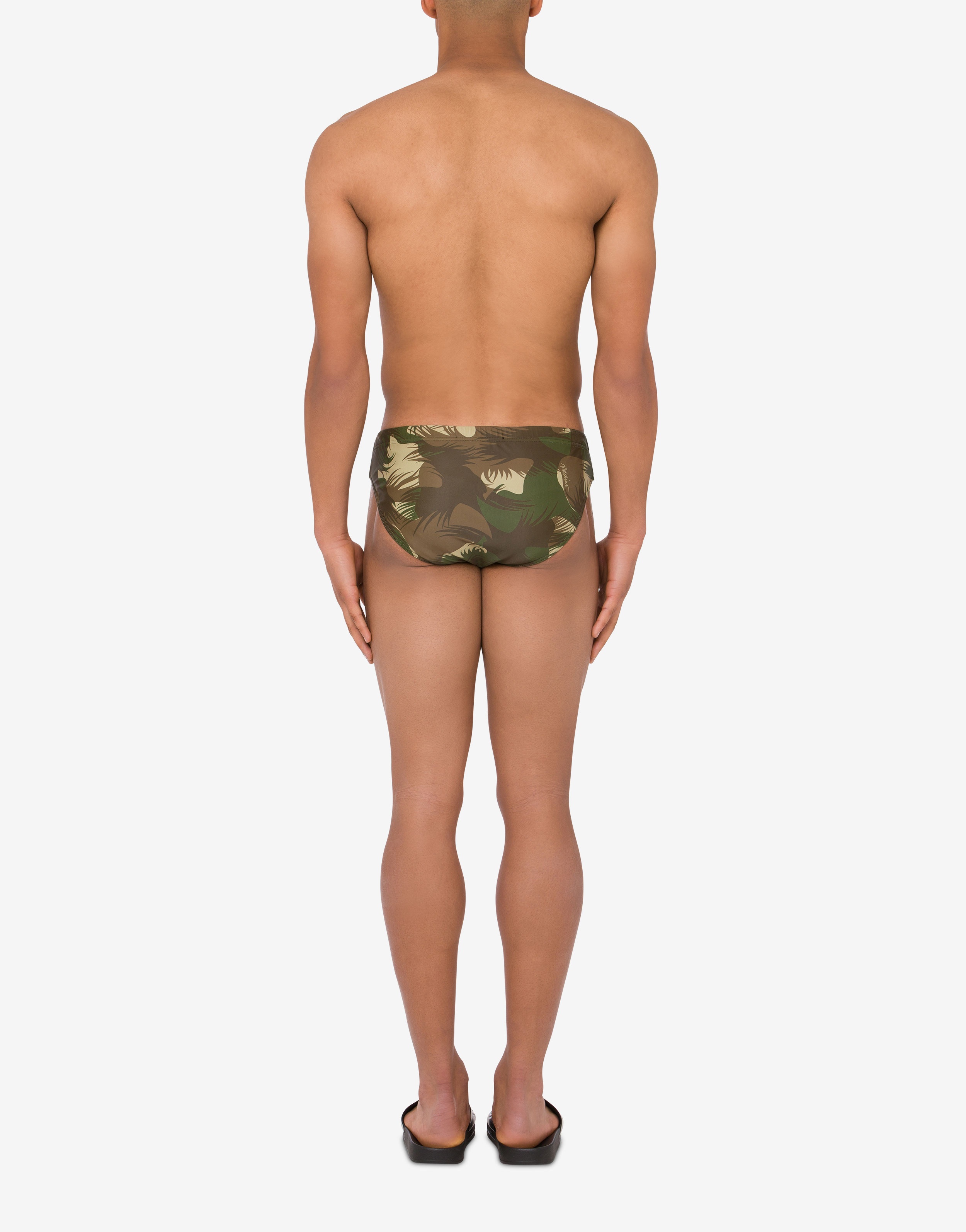 CAMOUFLAGE PRINT BIKINI BOTTOMS - 3