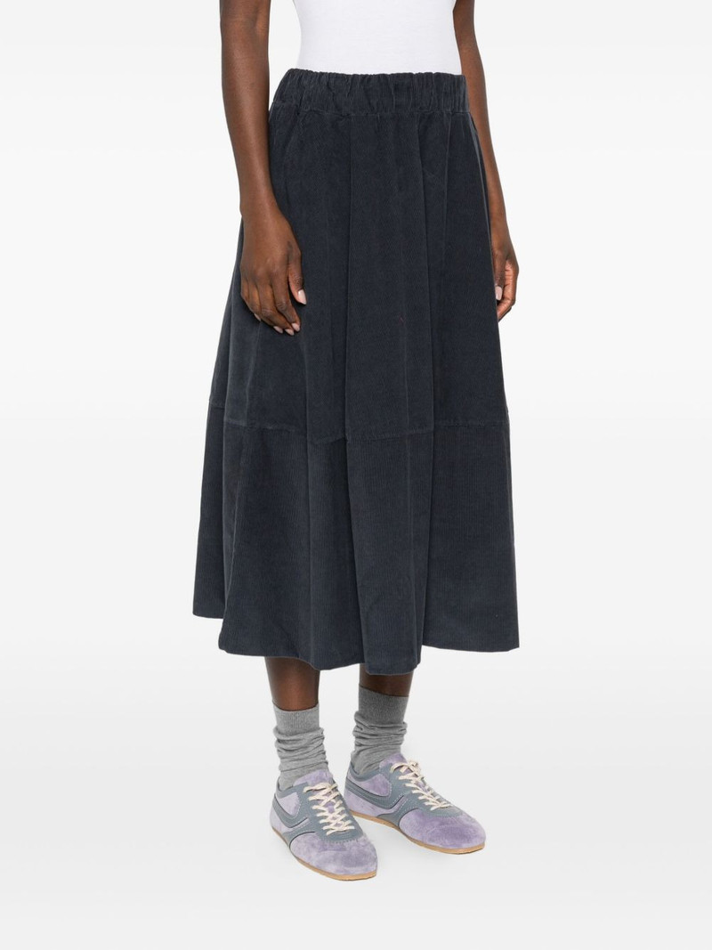 corduroy panelled skirt 3