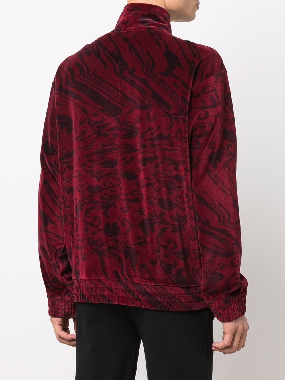 Major velvet zipped sweater - 4