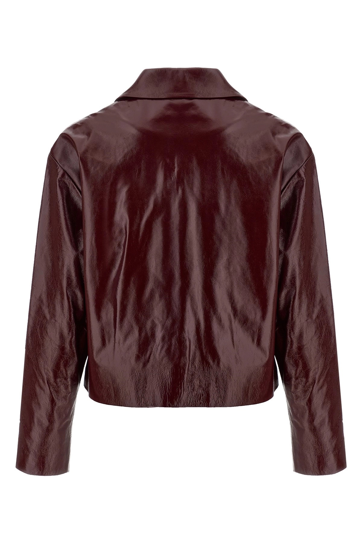 Craqué leather jacket - 2