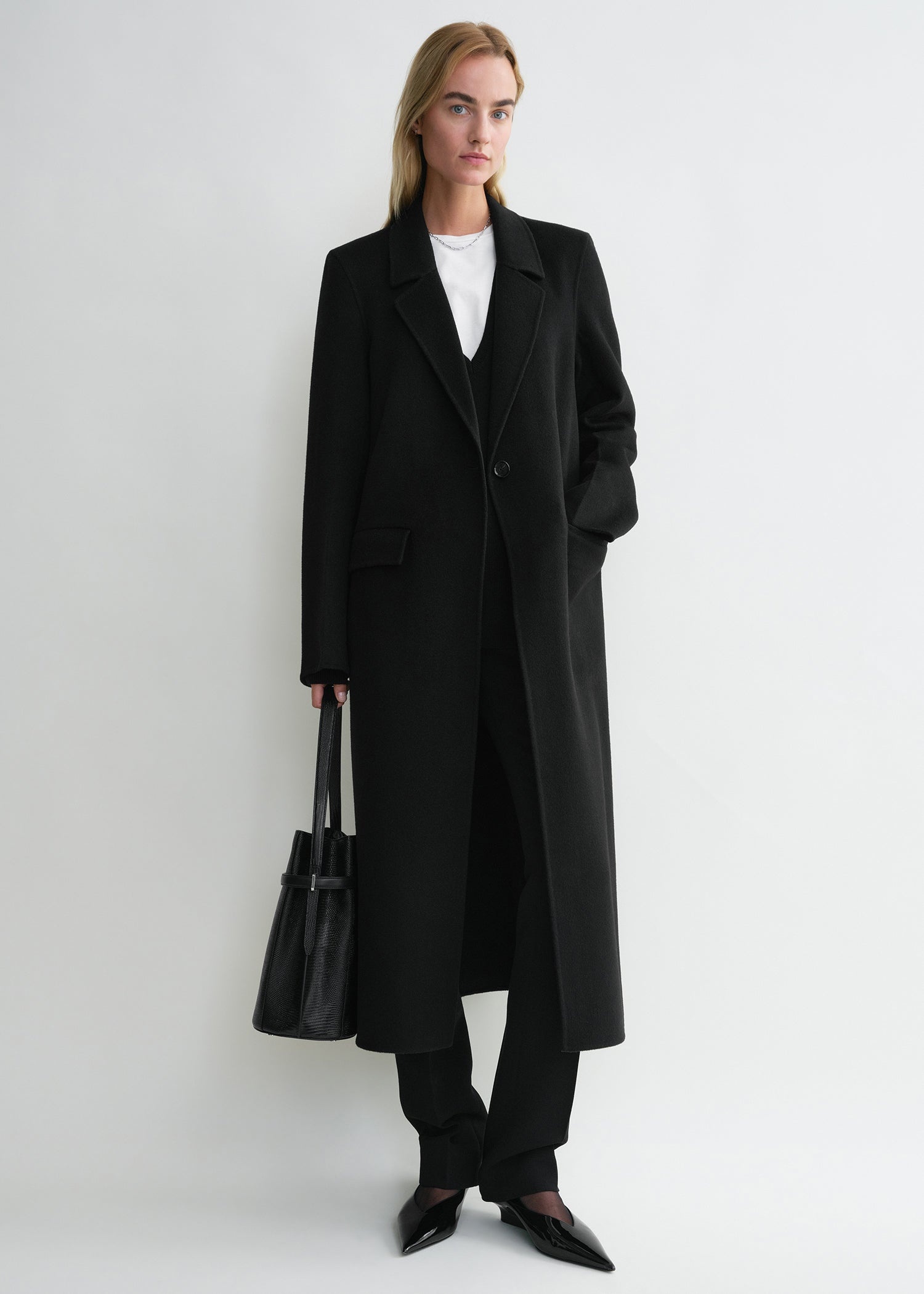 Classic doublé coat black - 2