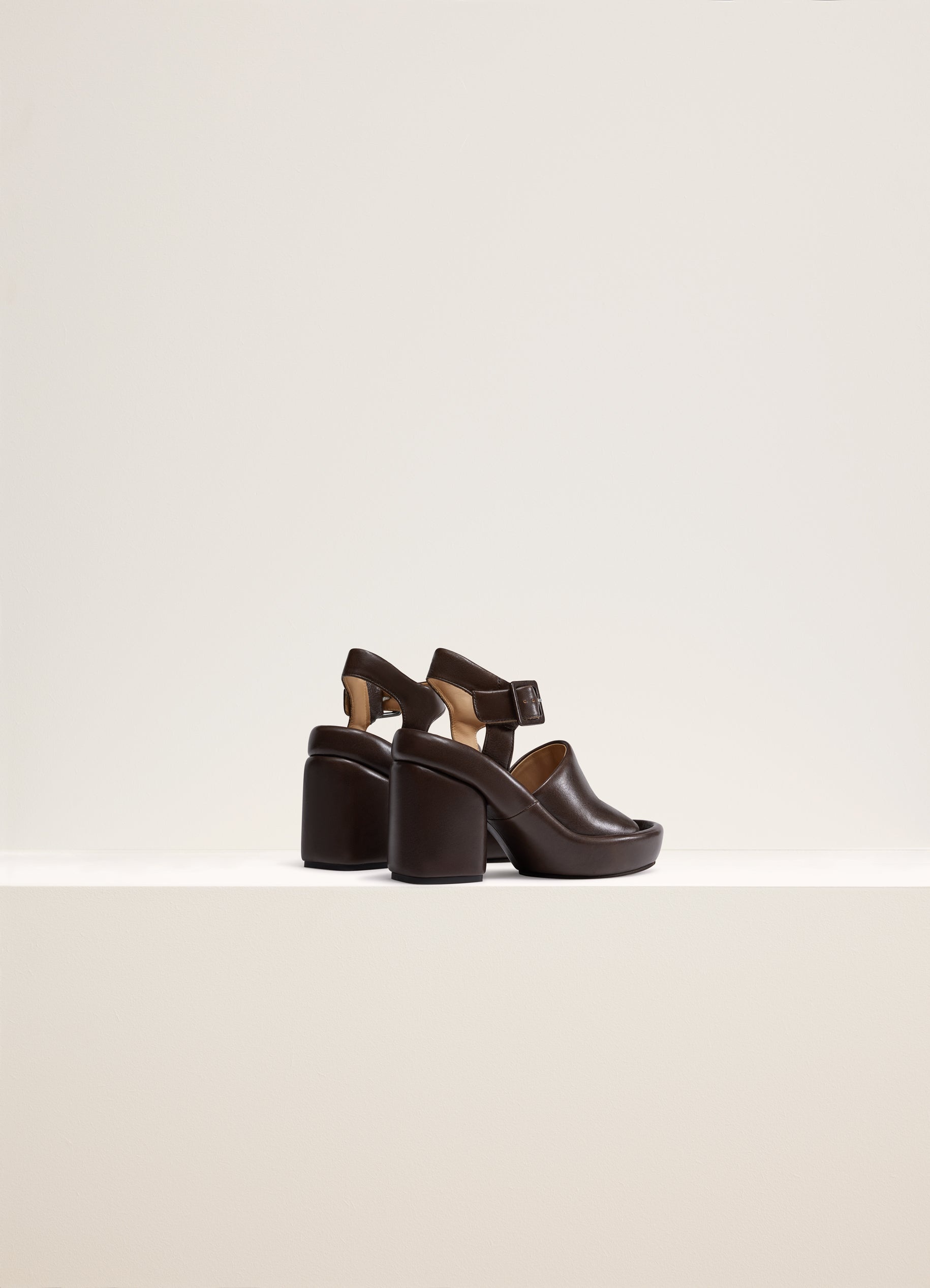 PADDED WEDGE SANDALS - 3