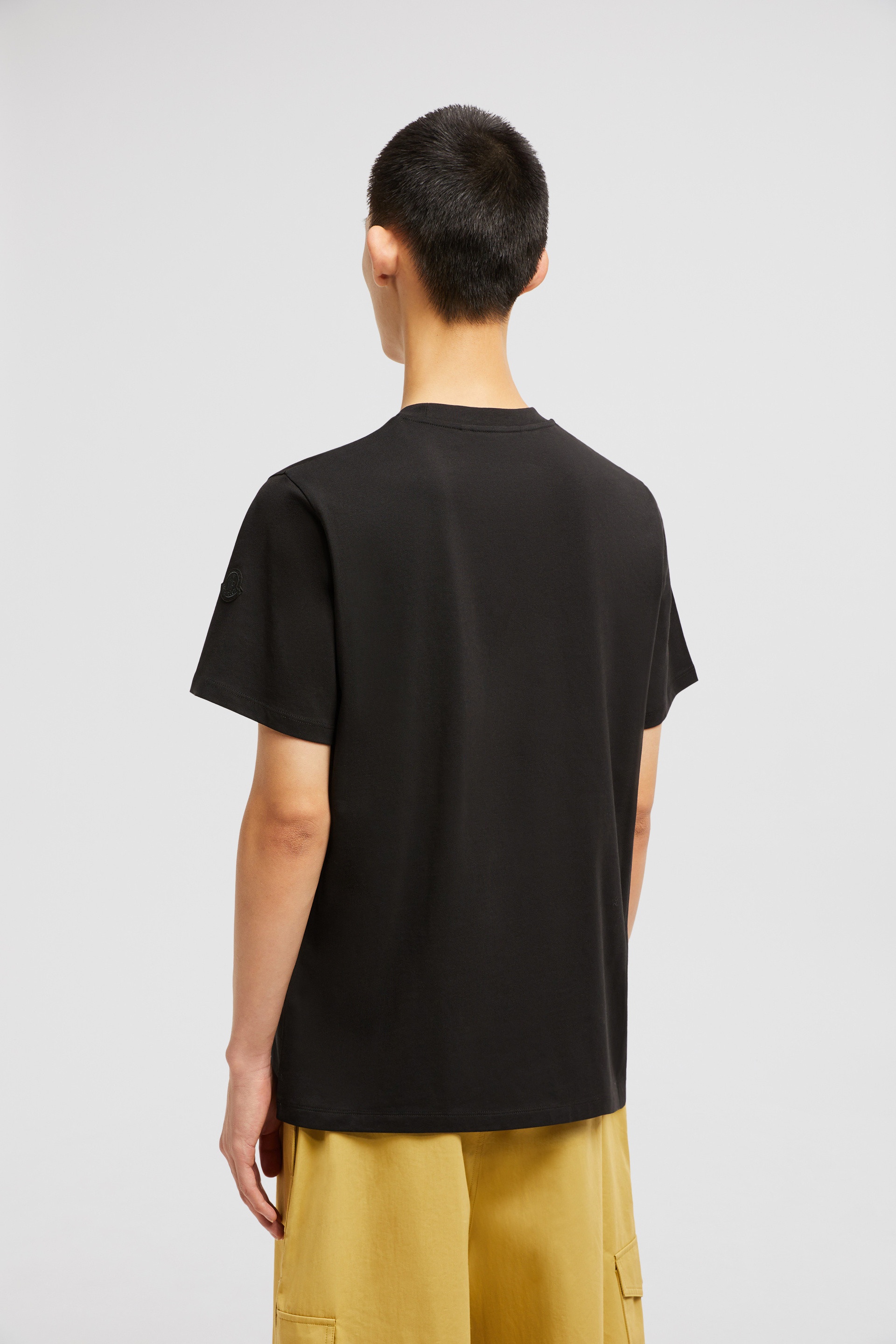 Cartoon Logo Cotton T-Shirt - 5