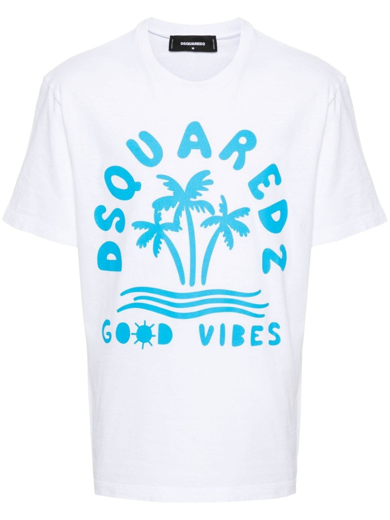 logo-print T-shirt 1
