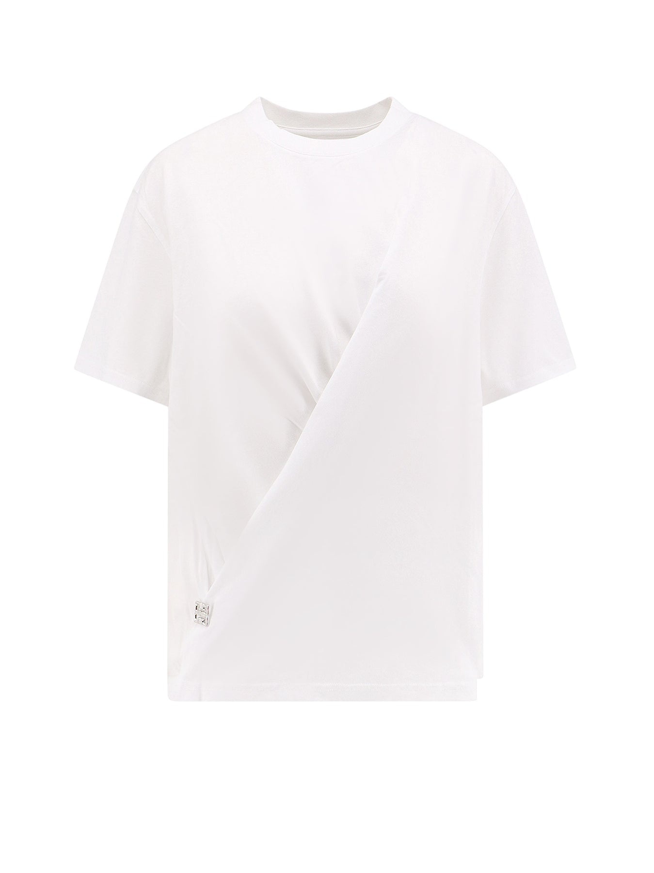 Cotton t-shirt with 4G detail - 1