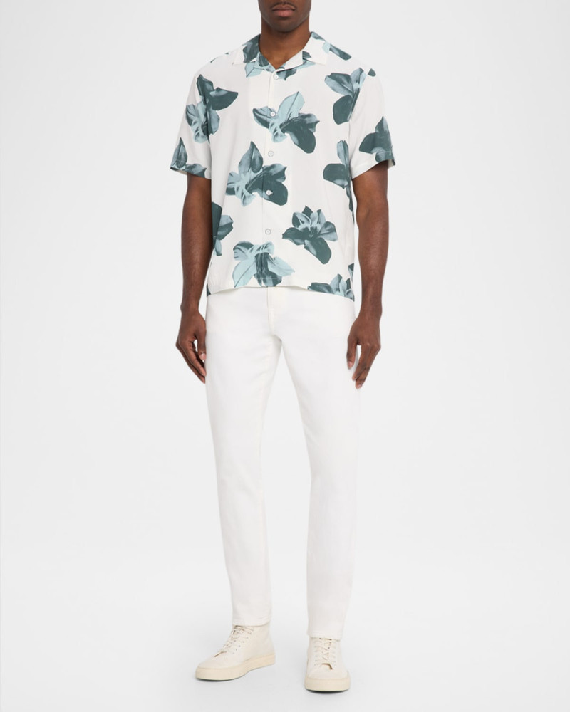 rag & bone Men & apos;s Avery Floral Viscose Short-Sleeve Shirt outlook