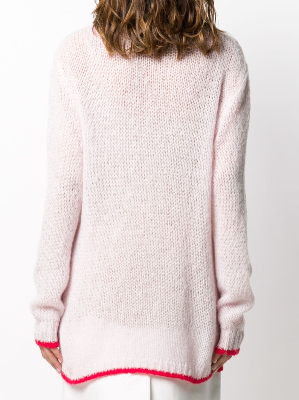 oversized crew neck jumper - 4