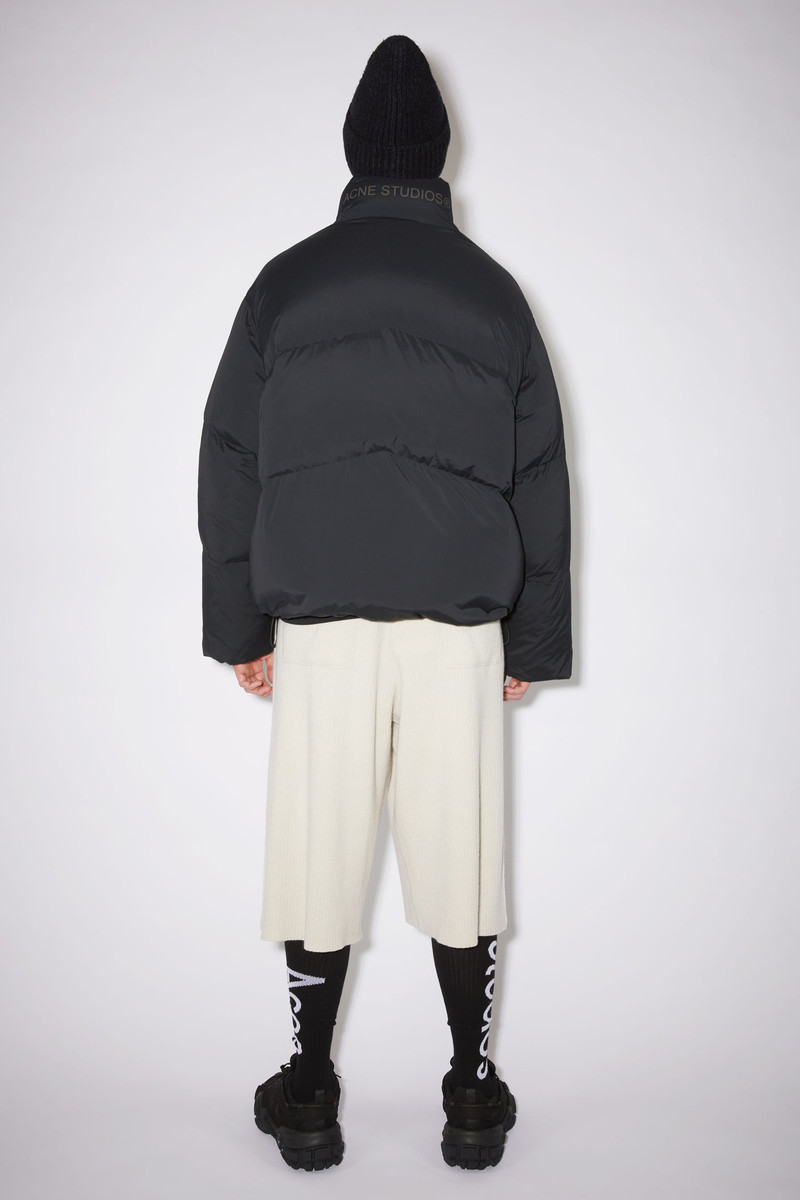 Down puffer coat - Black 3