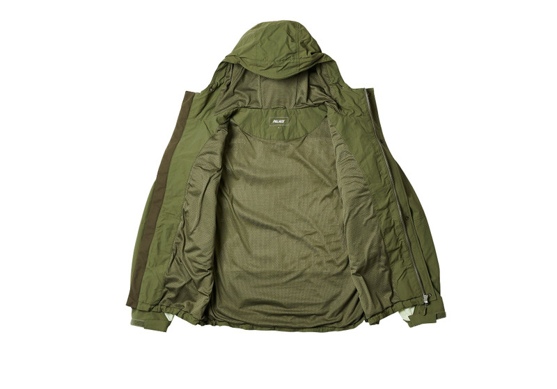 PALACE GONE FISHING JACKET OLIVE outlook