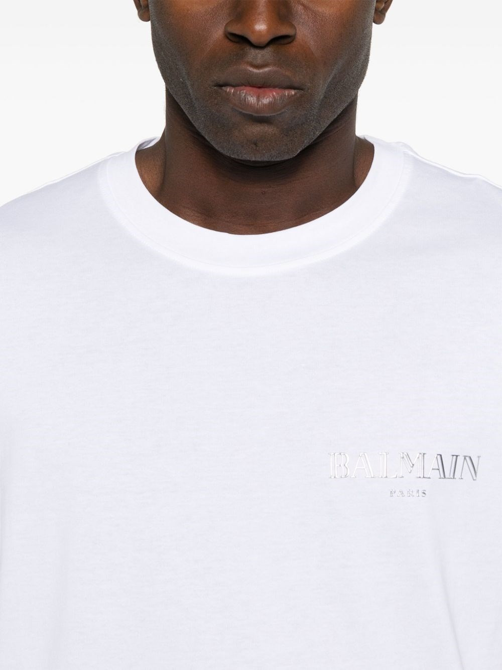 Cotton t-shirt slim fit - 4