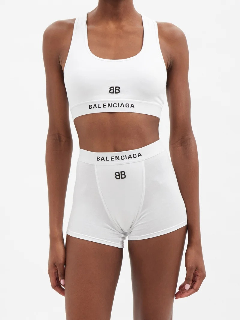 Logo-print cotton-jersey boxer shorts 6