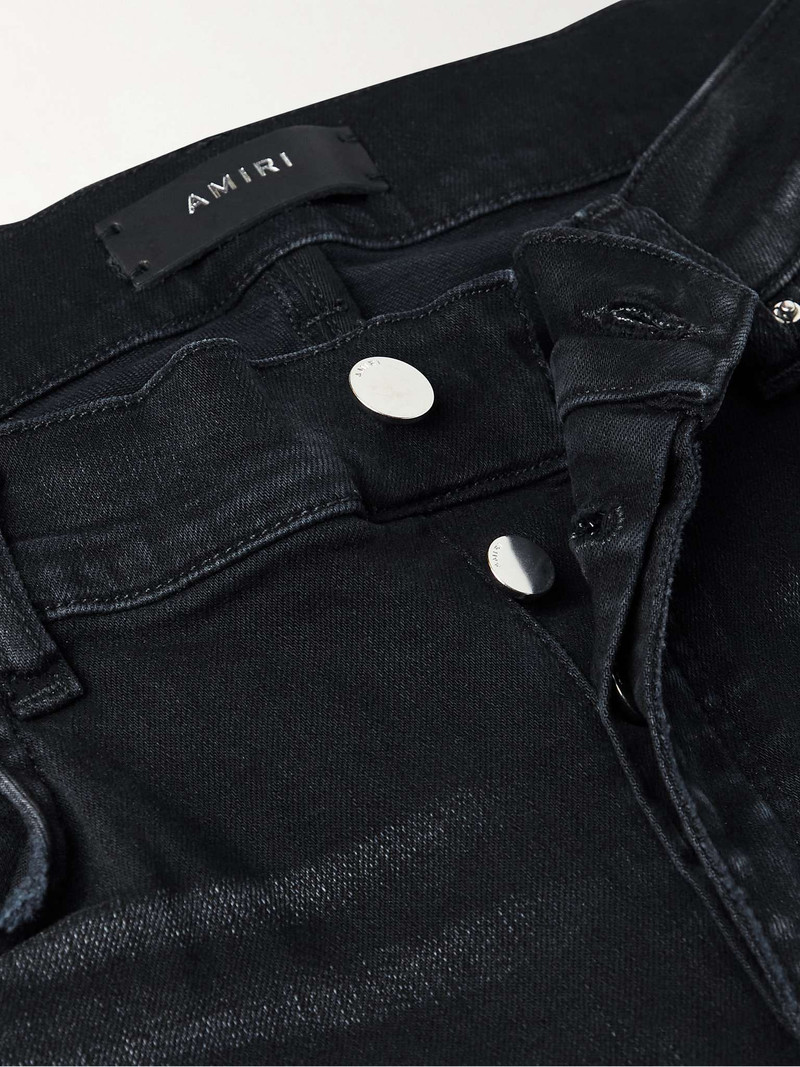 Thrasher Skinny-Fit Distressed Panelled Jeans 3