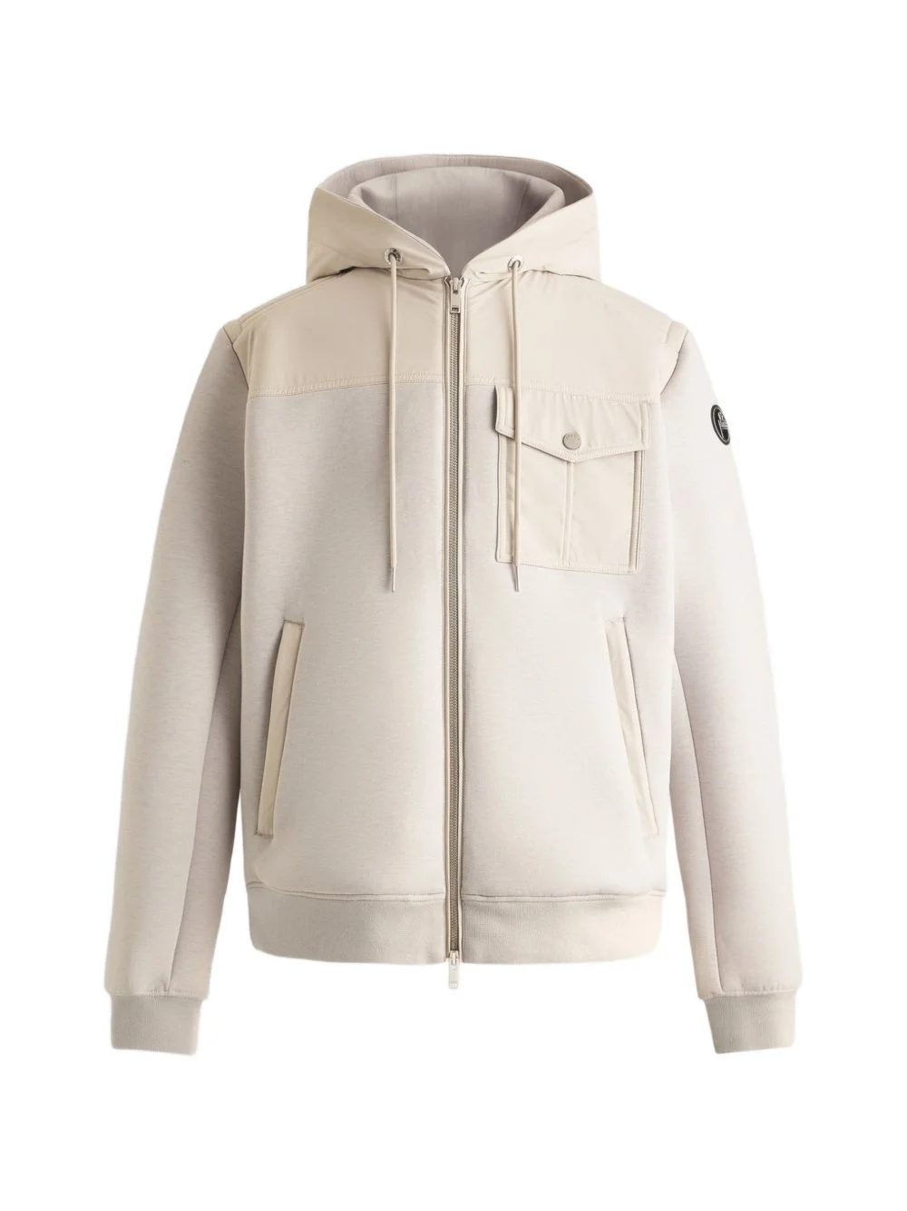 Cimarag zip-up hooded bomber jacket - 1