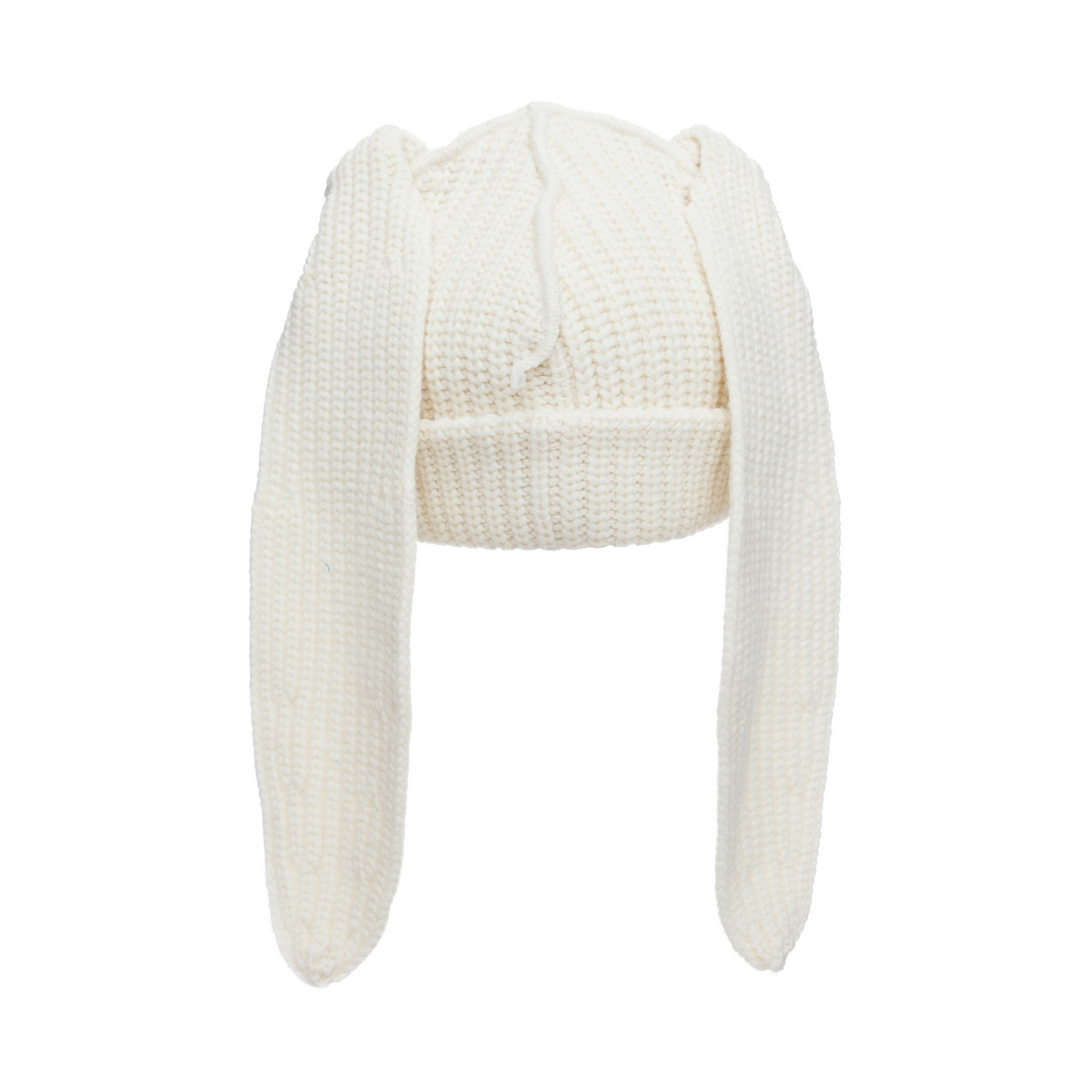 FLOPPY RABBIT BEANIE (ECRU) - 5