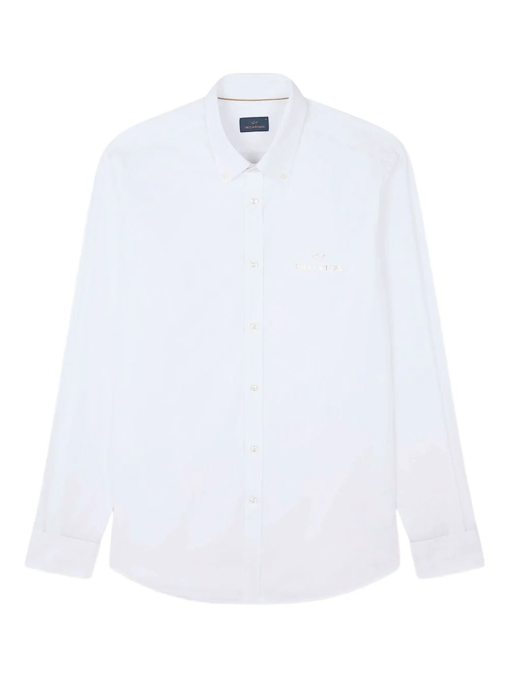 embroidered-logo shirt - 1
