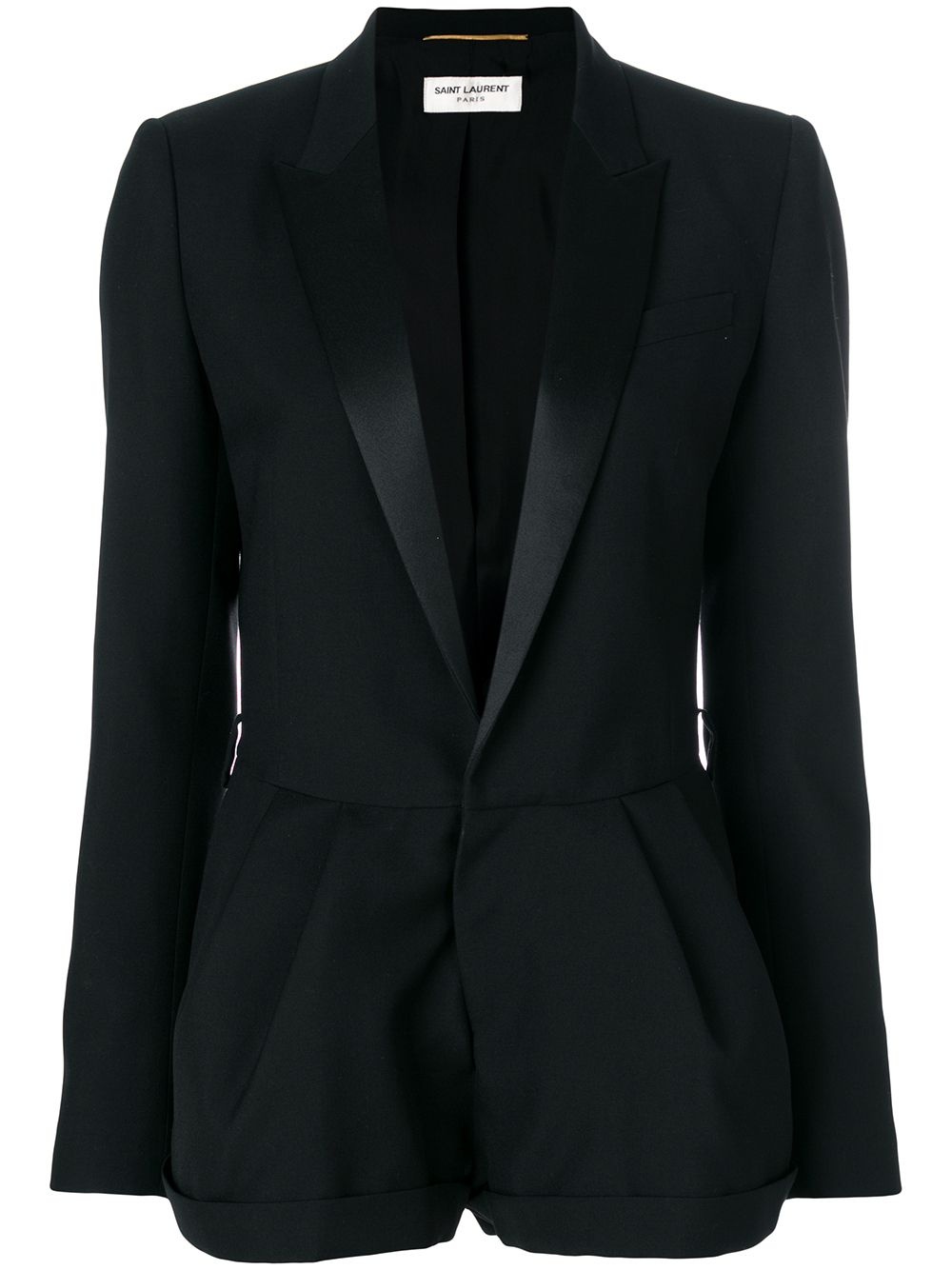 tailored fitted playsuit - 1