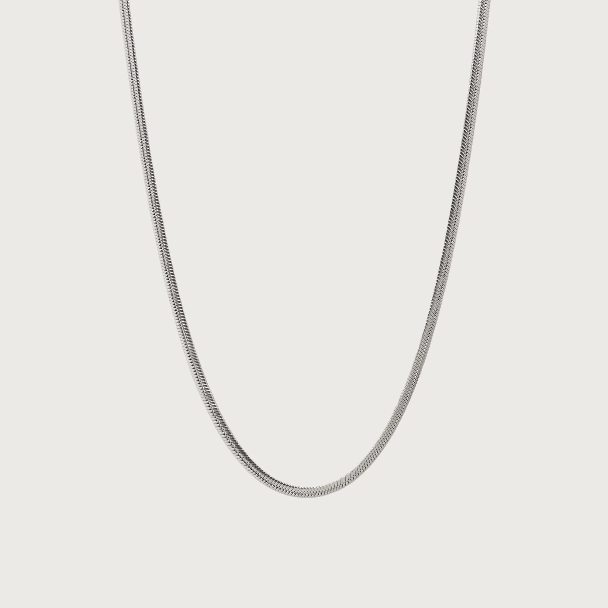 Missoma Classic Snake Chain Necklace - 1