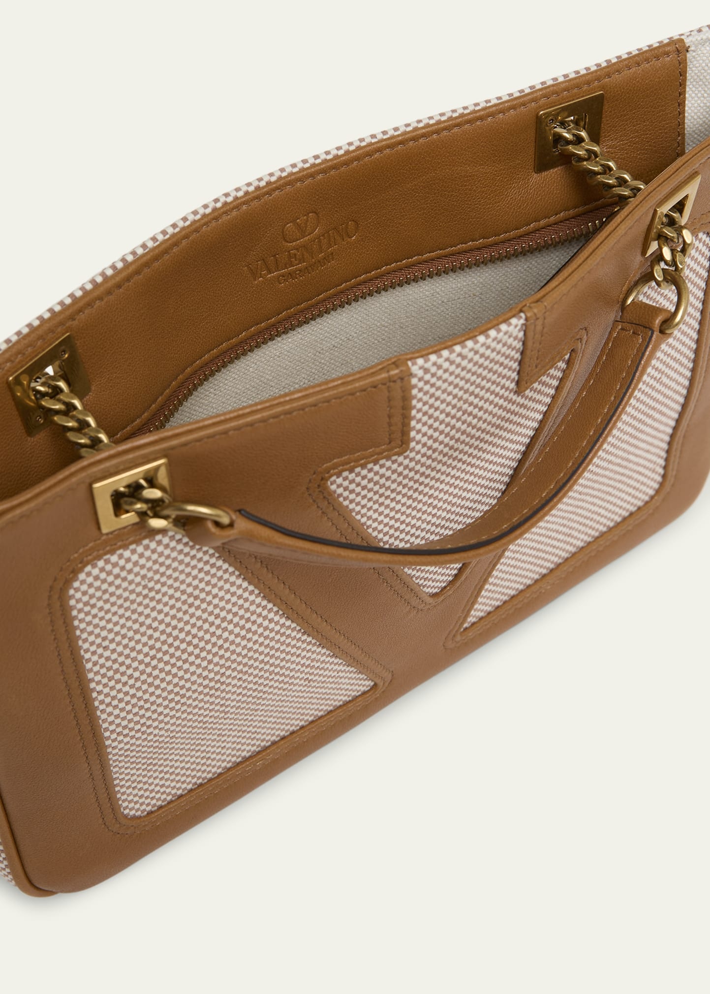 Viva Superstar Small VLOGO Canvas Tote Bag - 4