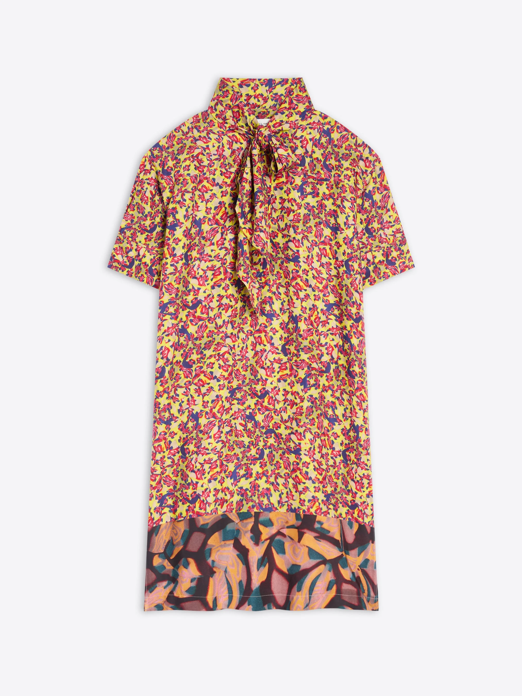 VISCOSE SHIRT DRESS - 1
